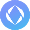 Ethereum Name Service (ENS) 加密货币标志